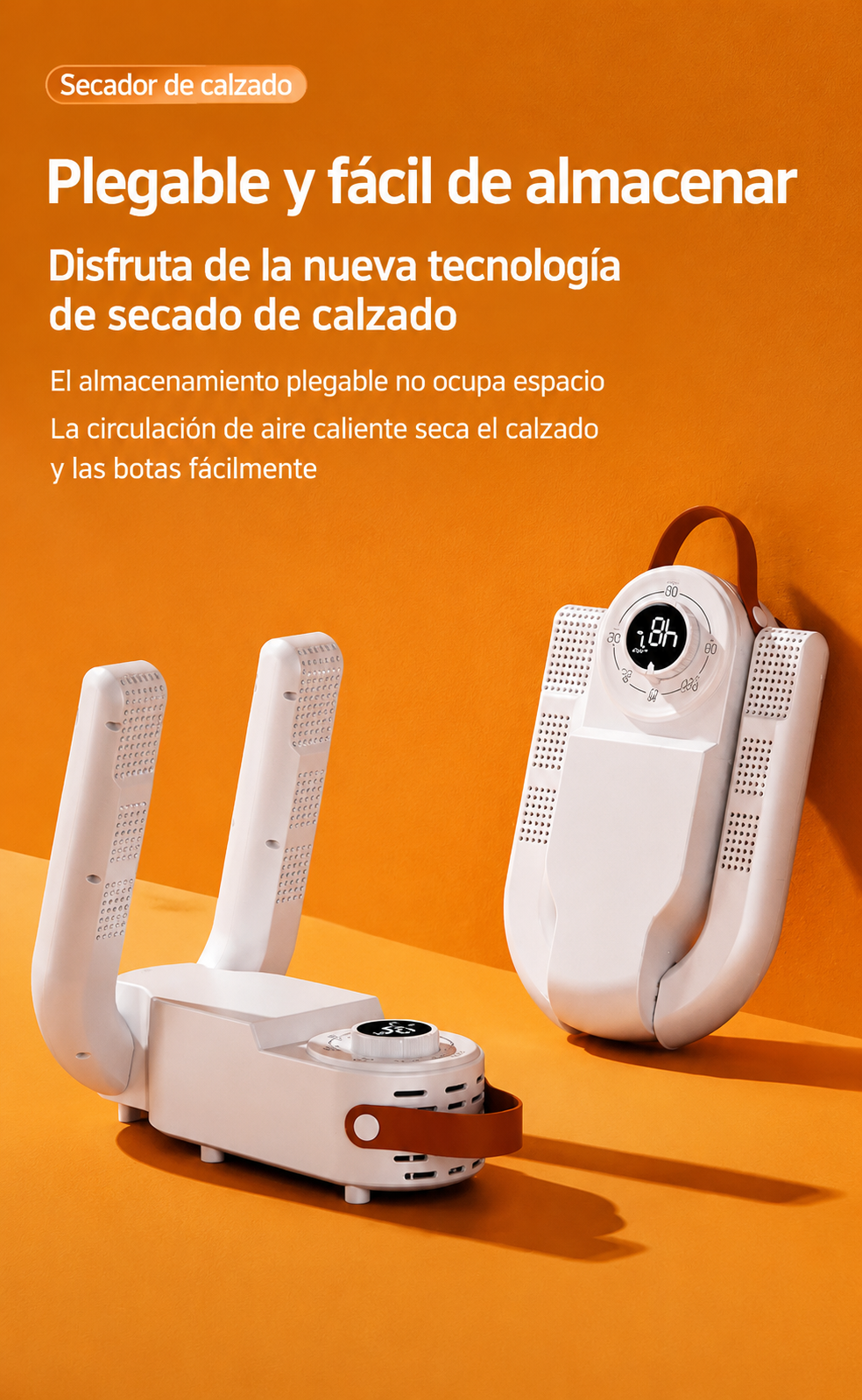 # DryStep™ — Secador Inteligente de Calzado