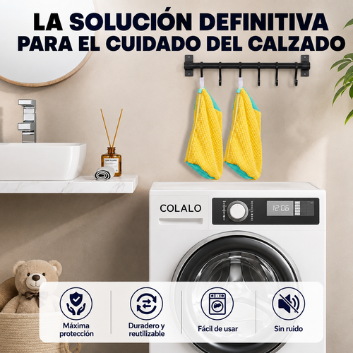 Bolsa Lavadora para Zapatillas – Limpieza y Protección en Lavadora y Secadora